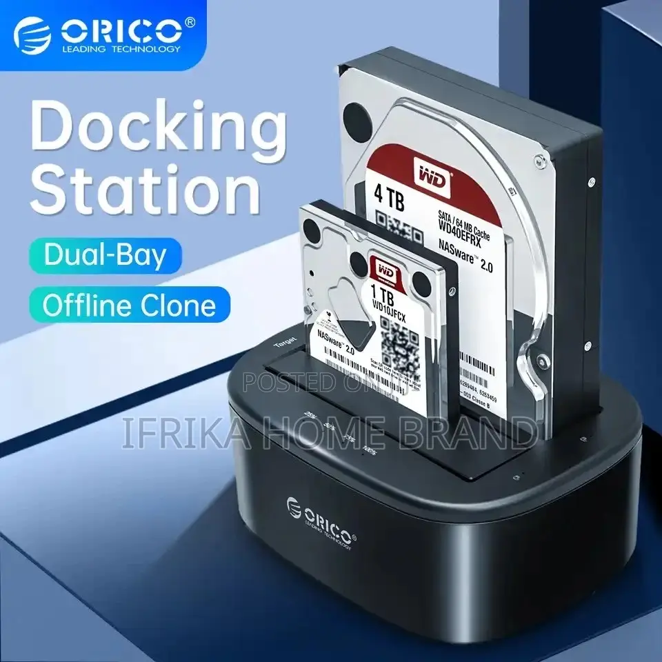 ORICO Dual Bay HDD Docking Station With Offline SATA USB 3.0