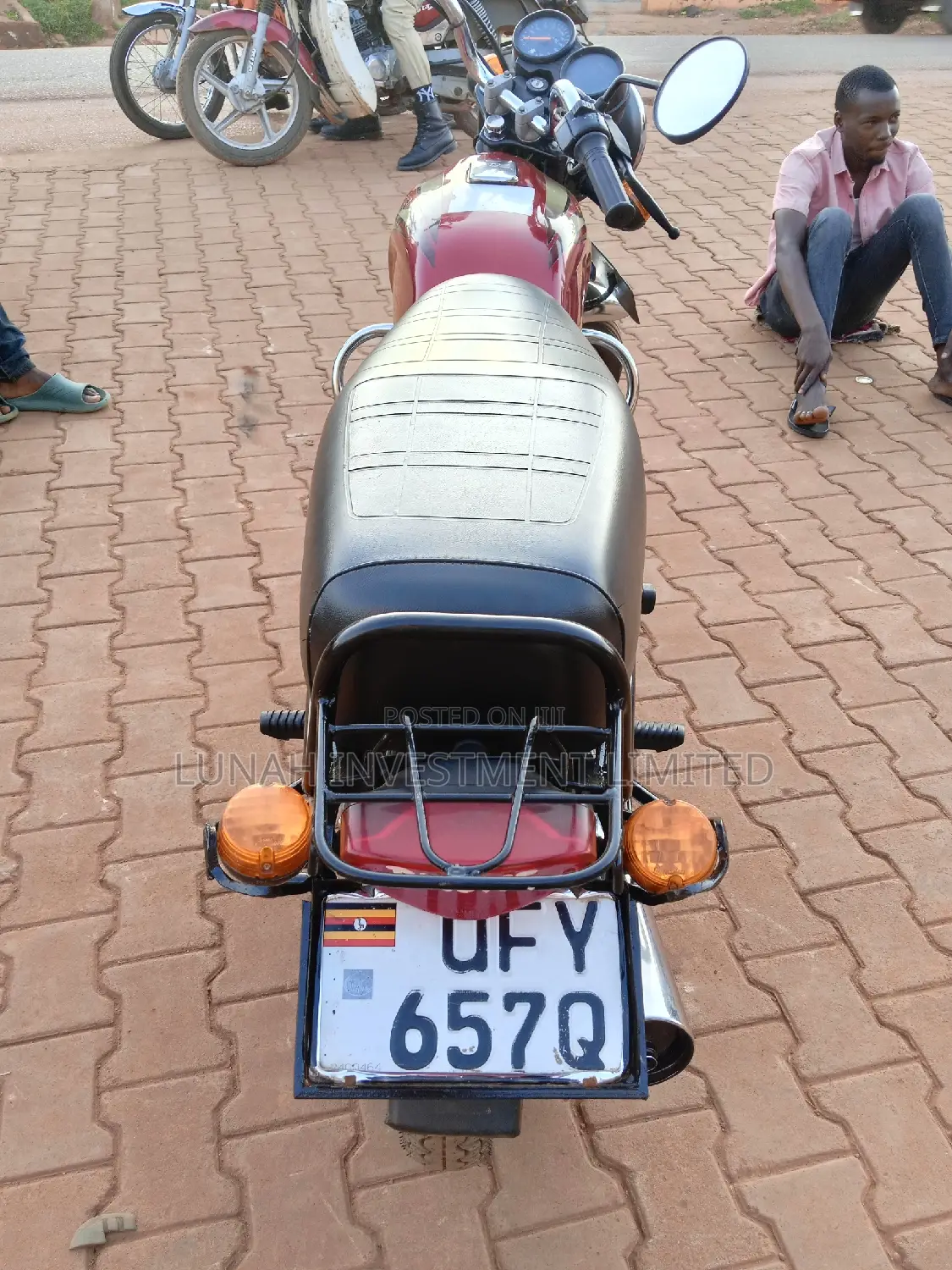 Bajaj Boxer 2024 Red