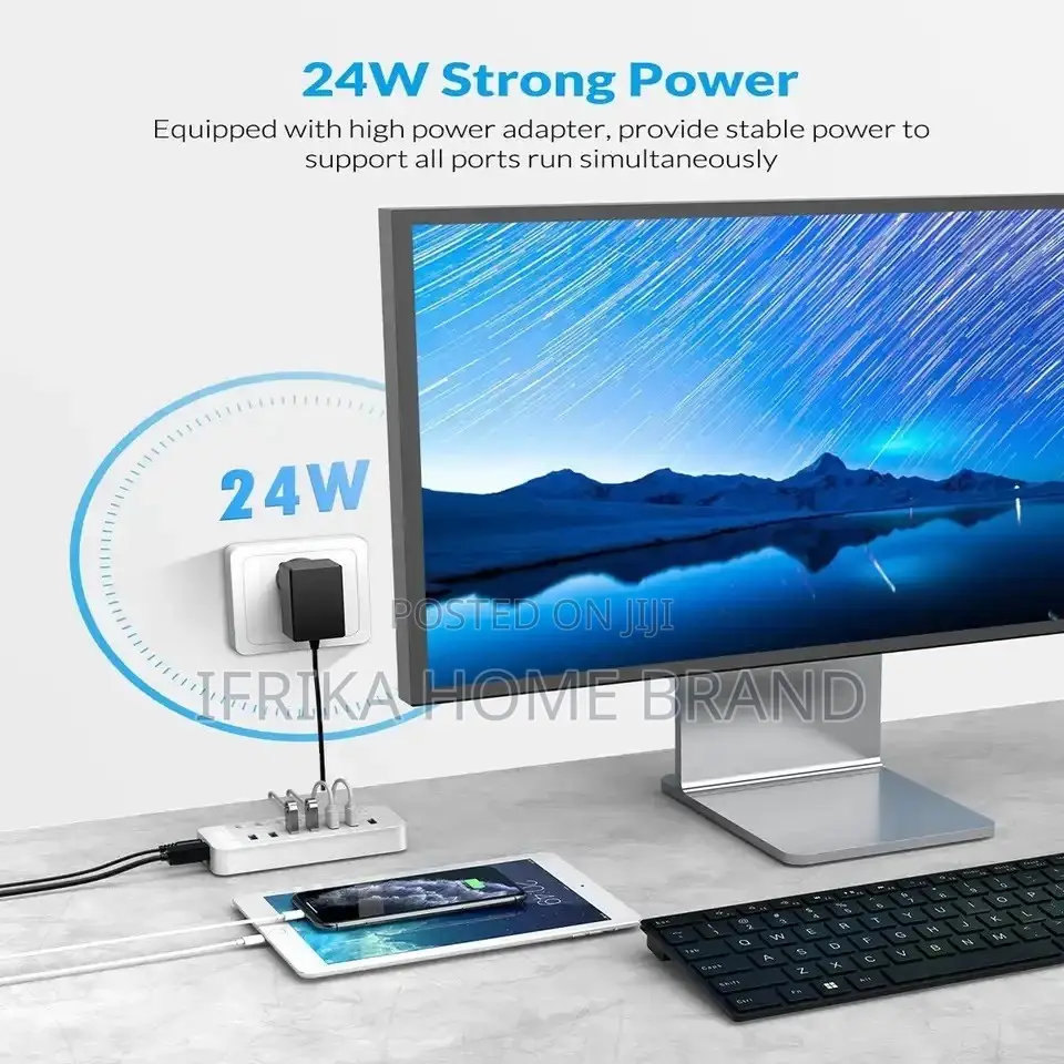 ORICO Powered USB 3.0 HUB 7 Port Support Charging Splitter