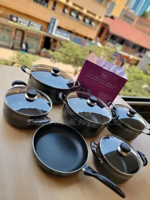 Seamann 11pcs Aluminum Saucepans
