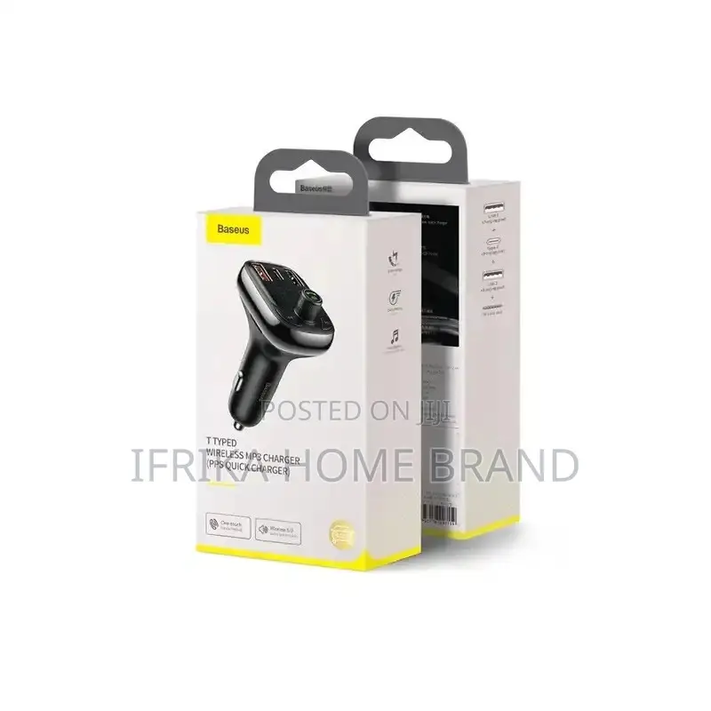 Car Fast Charger With LED Digital Display, Intelligent