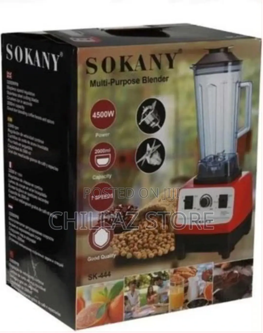 Sokany Commercial Blender Heavy Duty Smoothies