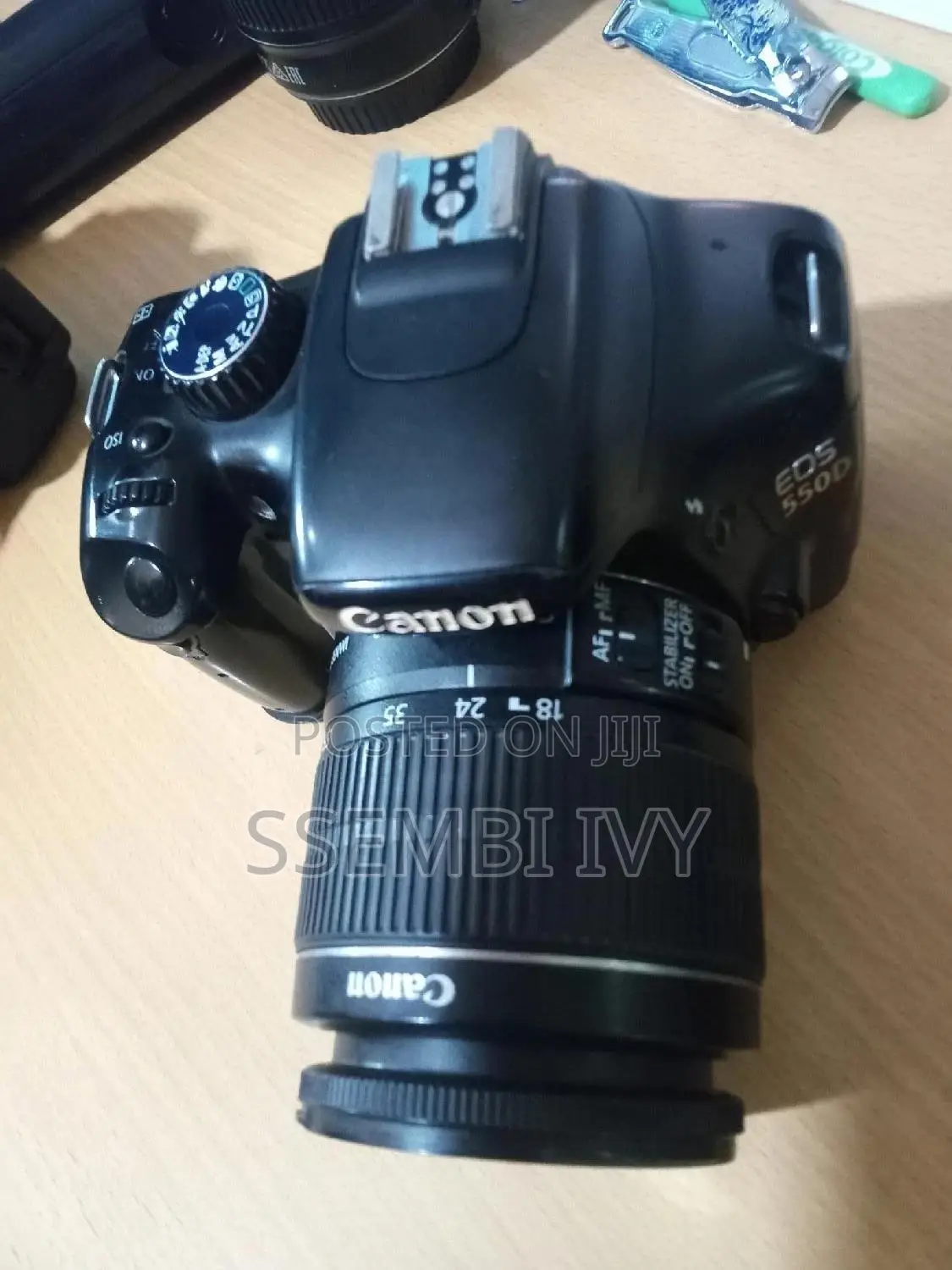 Canon Eos 550d.