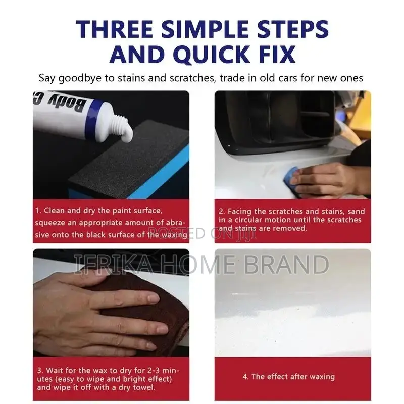 Car Scratch Remover Tool Remove Auto Body Compound