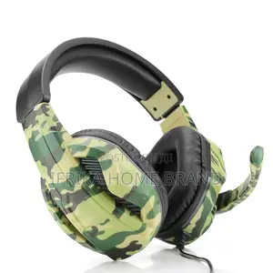 3.5MM Camouflage Gaming Headset Professional Gamer Computer