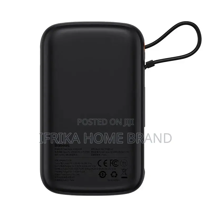 Baseus Q Pro Digital Display Fast Charge Power Bank 10000mah
