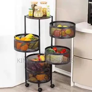 Movable Kitchen Storage Rack