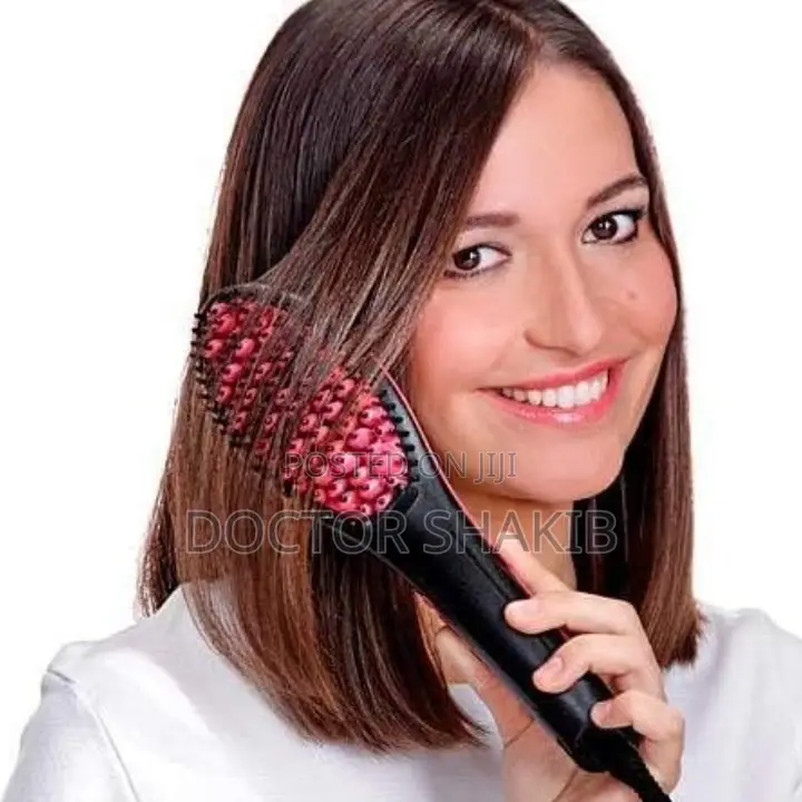 Electric Comb Brush 3-in-1 Ceramic Fast Hair Straightener
