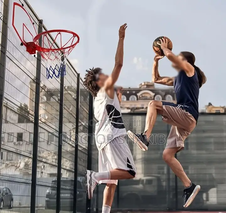 Adults Hanging Basketball Hoop