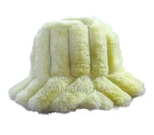 Faux Fur Bucket Hats for Women