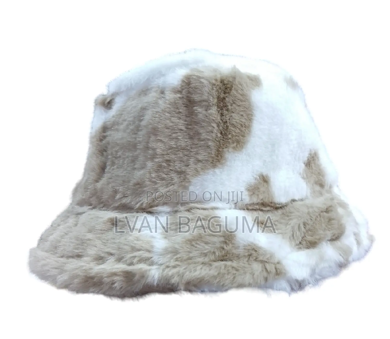Faux Fur Bucket Hats for Women