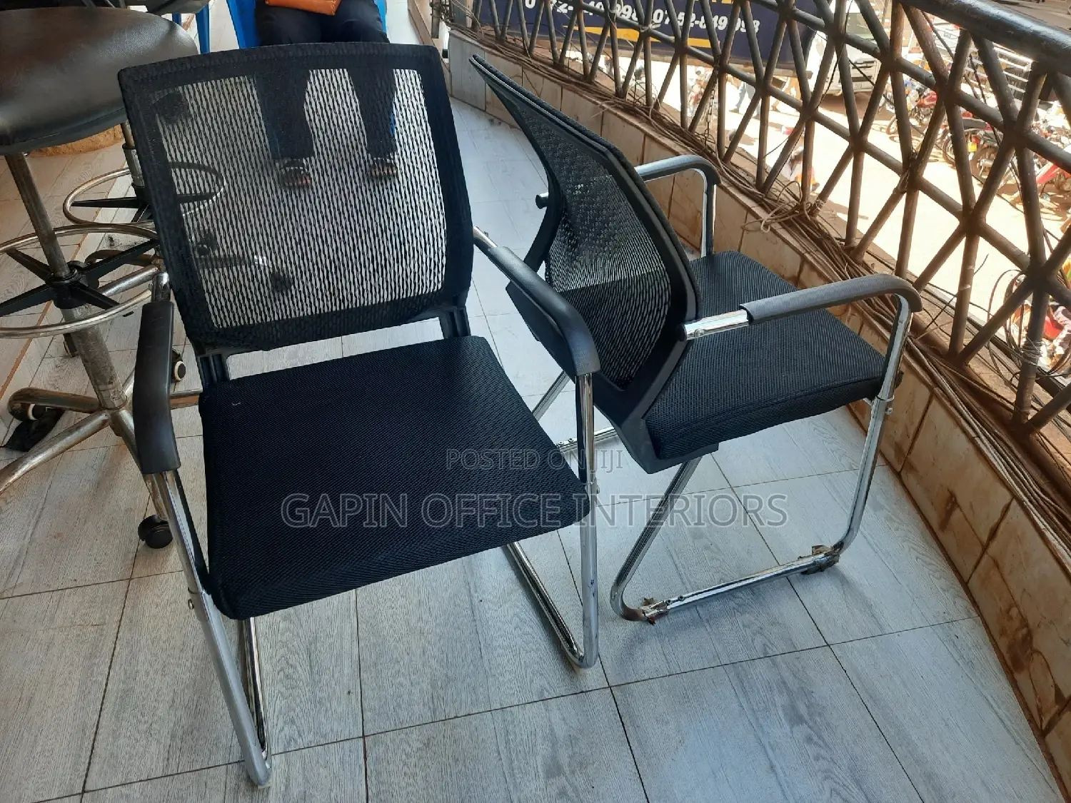 Office Waiting Chairs 2 Pieces