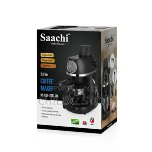 Saachi Coffee Maker NL-COF-7047-BK With 3.5 Bar Pressure
