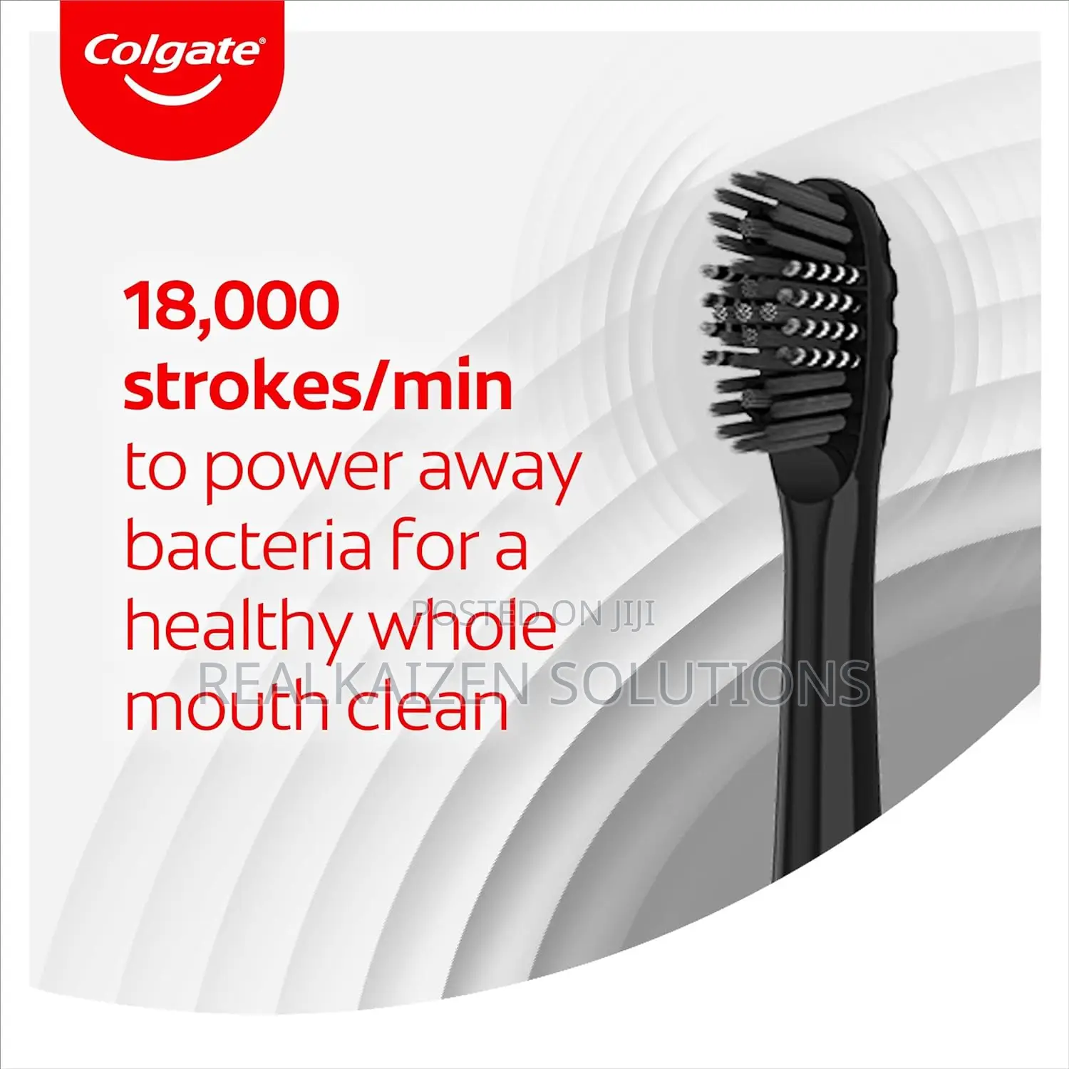 COLGATE Battery 360 Sonic Charcoal Bristles Soft Toothbrush
