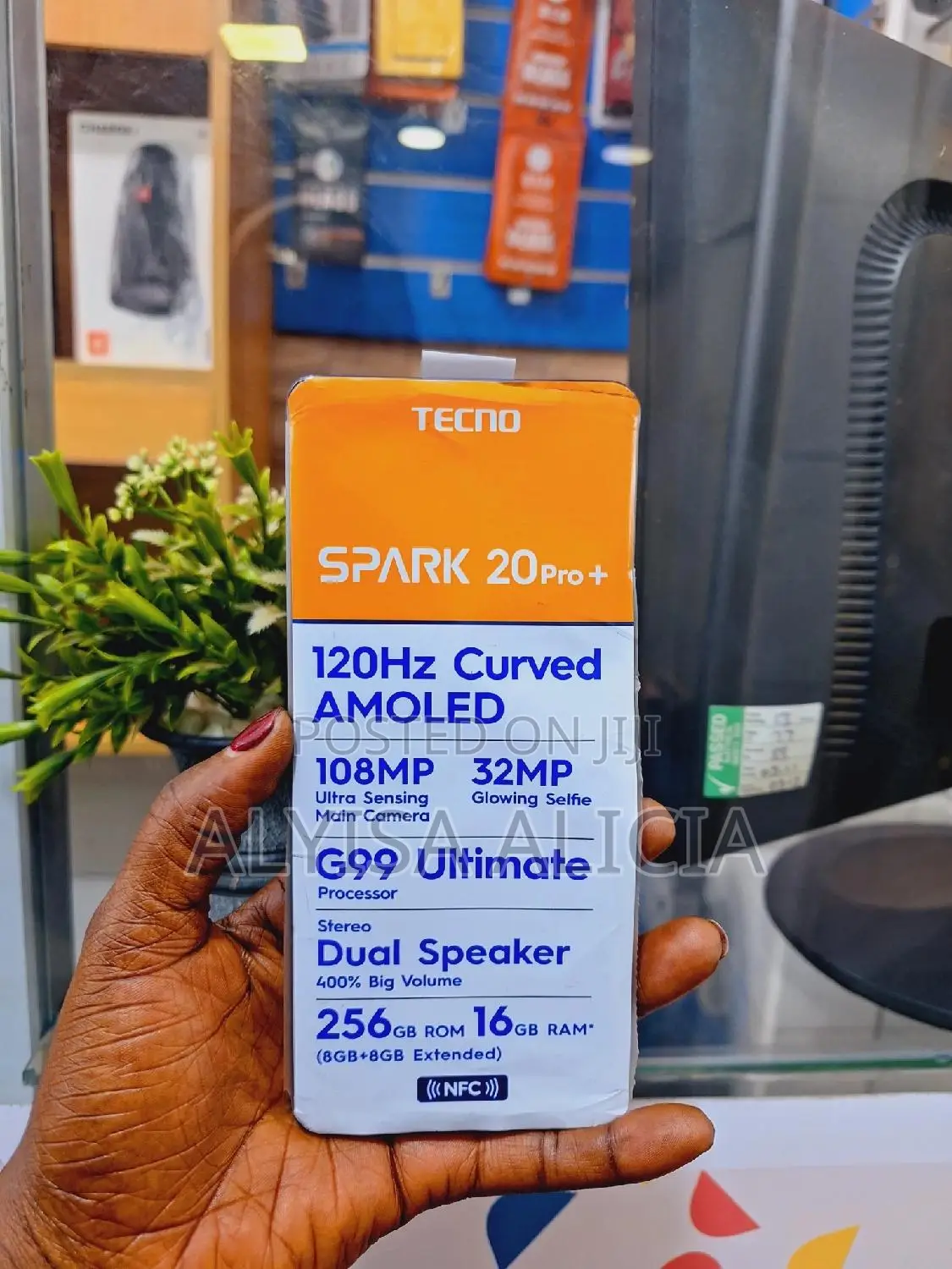 Tecno Spark 20 Pro Plus 256 GB Black