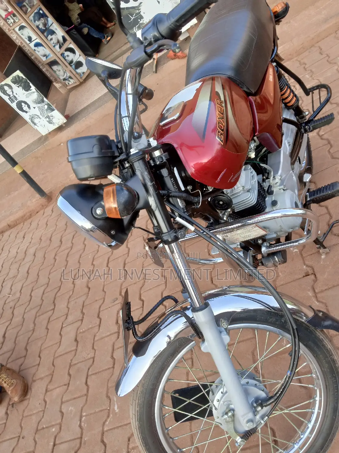 Bajaj Boxer 2024 Red