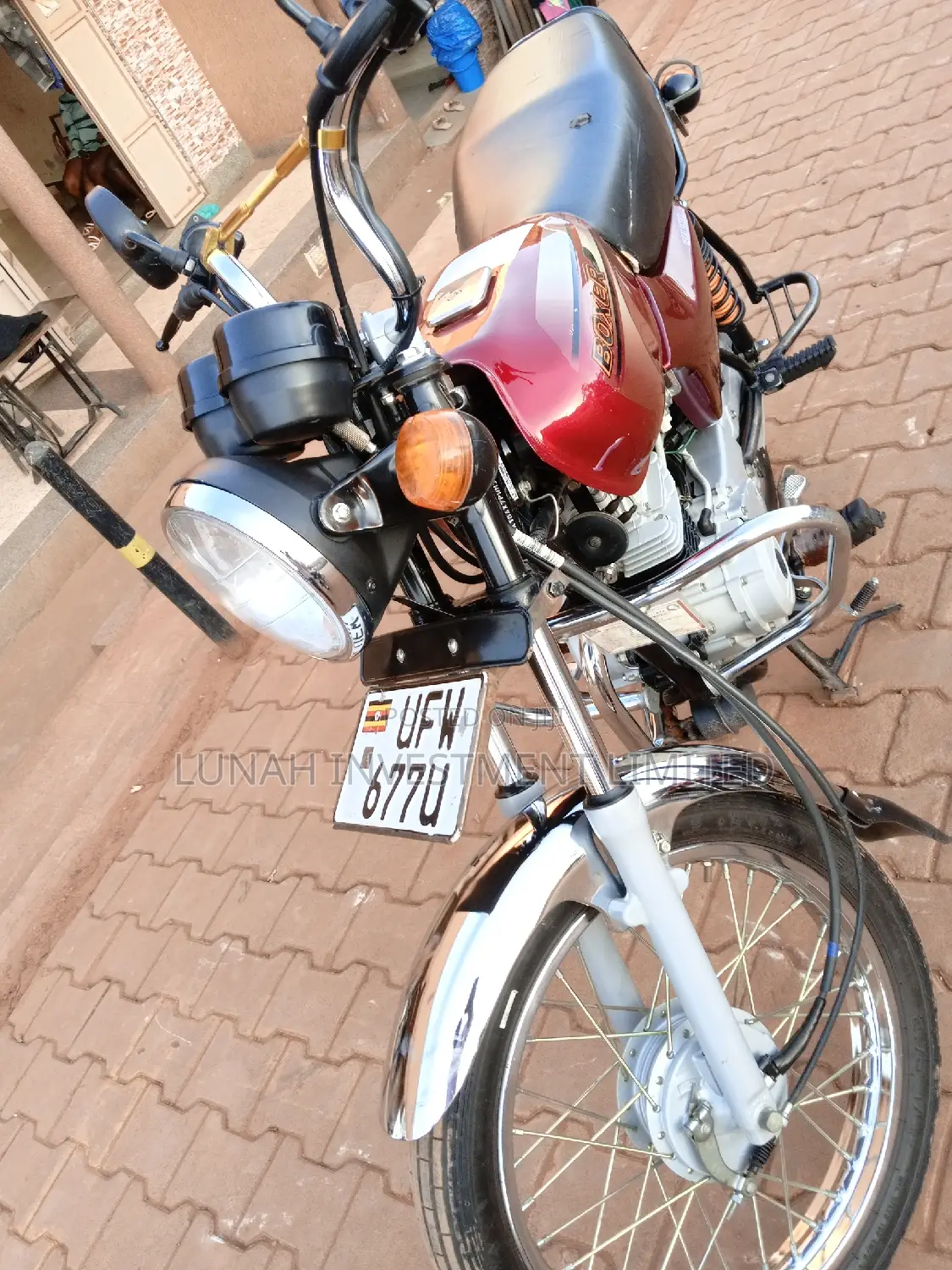 Bajaj Boxer 2023 Red