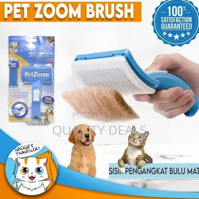 Pet Zoom Grooming Brush
