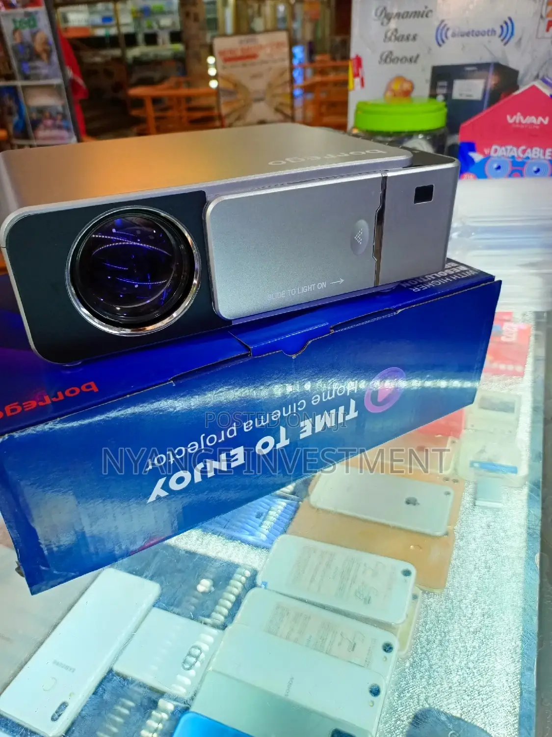 T6 Projector/Wifi , HDMI Projector, Led Projector