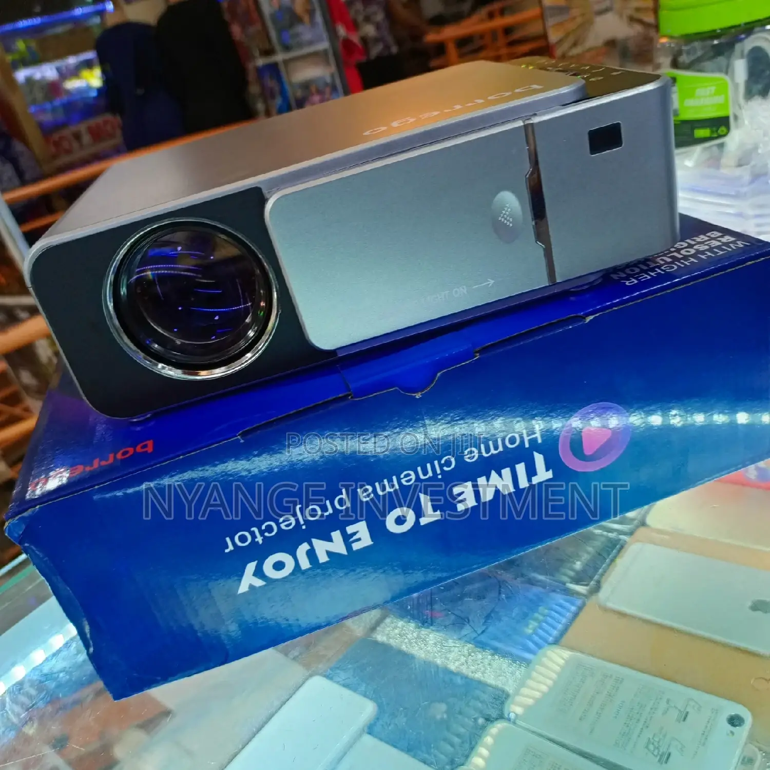 T6 Projector/Wifi , HDMI Projector, Led Projector