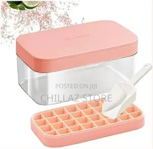 Ice Cube Trays, Easy-Release Silicone Flexible Ice Tray