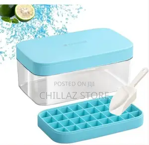 Ice Cube Trays, Easy-Release Silicone Flexible Ice Tray