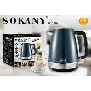 Sokany Electric Kettle 1.7 Liters for Boiling Milk and Water