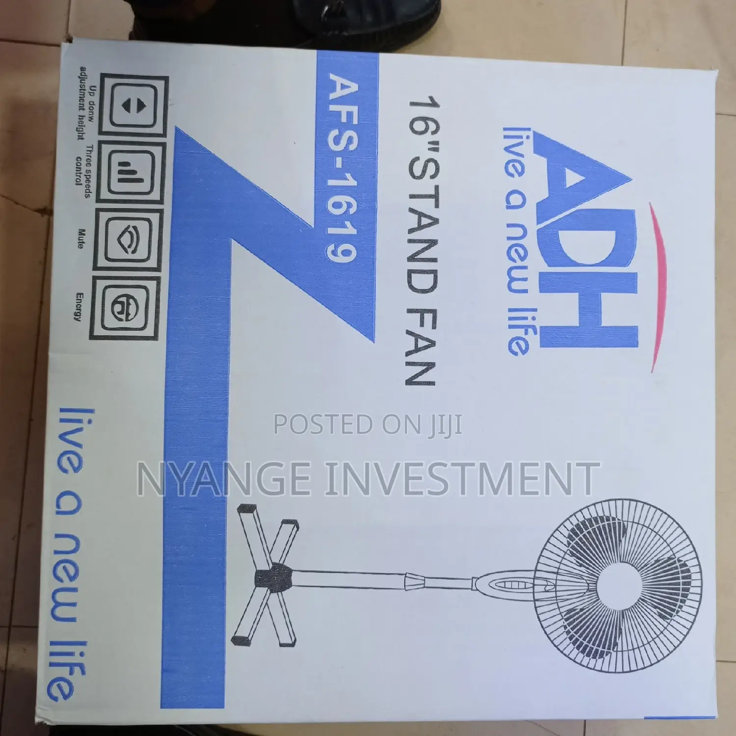 ADH Stand Fan/ 16 Inches Stand Fan , ADH Stand Fan