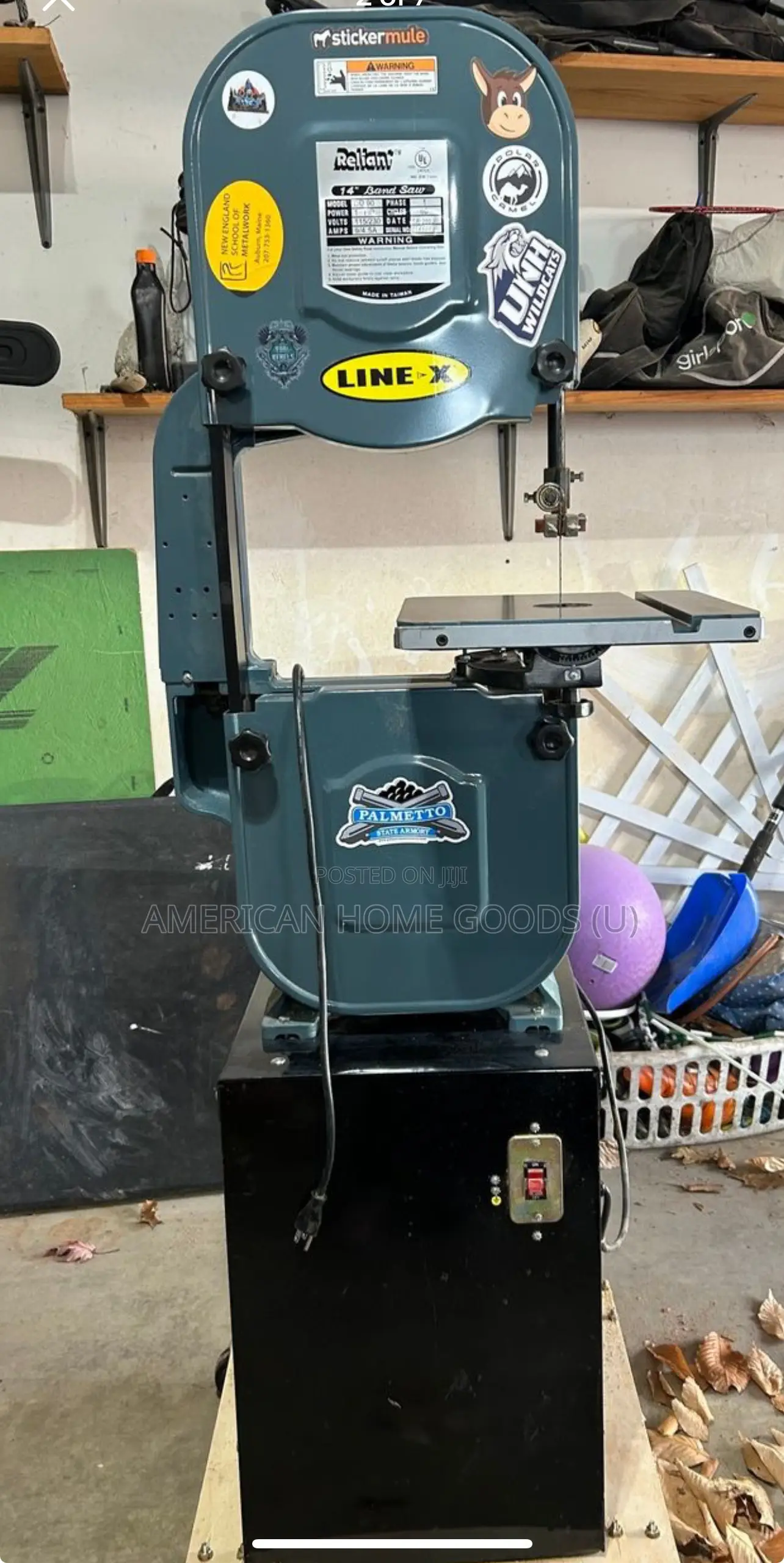 Reliant 14 Inch Commercial Grade Band Saw, 1HP, 1ph, 240V.