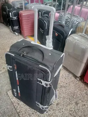 Orignal Cloth Proffesional Suitcase.Medium.( Black)