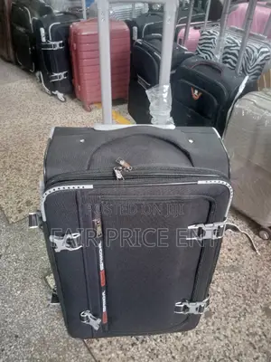 Orignal Cloth Proffesional Suitcase.Medium.( Black)