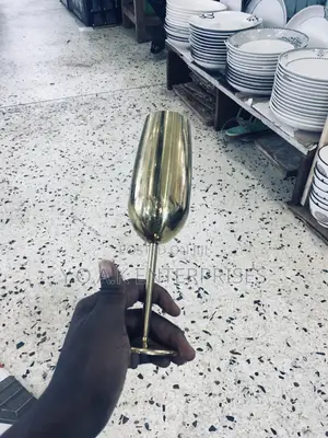 Champagne Steel Glass Gold
