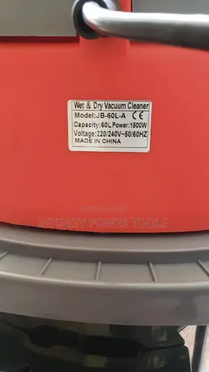 Wet and Dry Vacuum Cleaner 60l