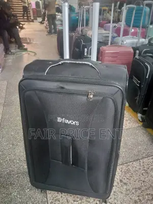 Original Cloth D Favor Suitcase. Large.( Black)