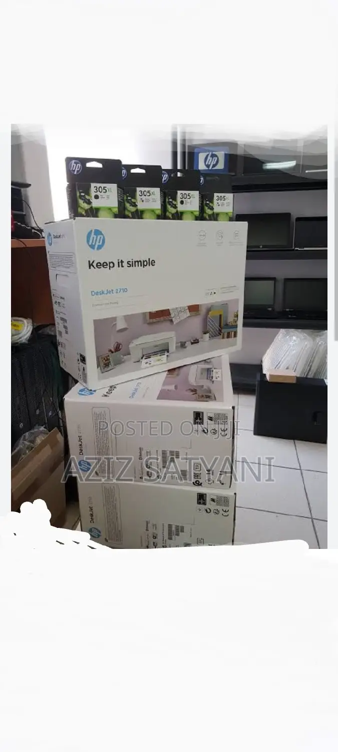 HP Dj 2710 Printer, ALL IN 1 CLR Wifi, Print , Scan, Photcpy