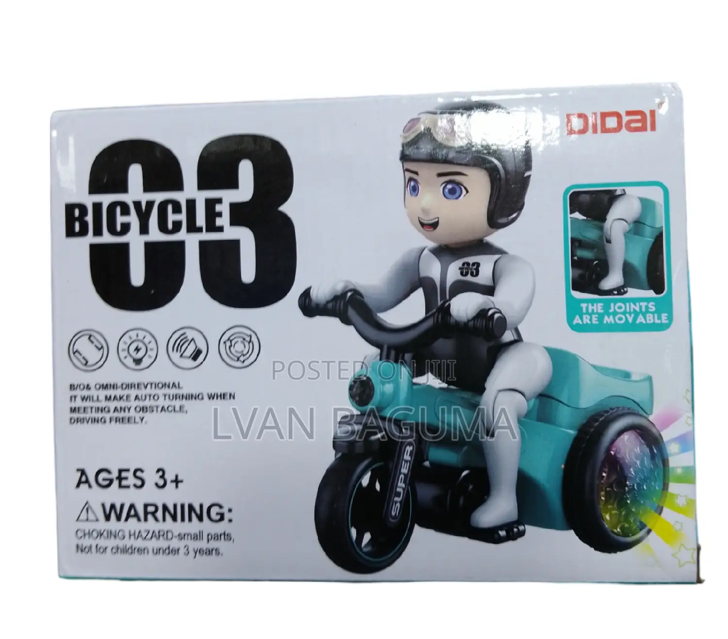 03 Bicycle Toy for Kids - Battery Powered