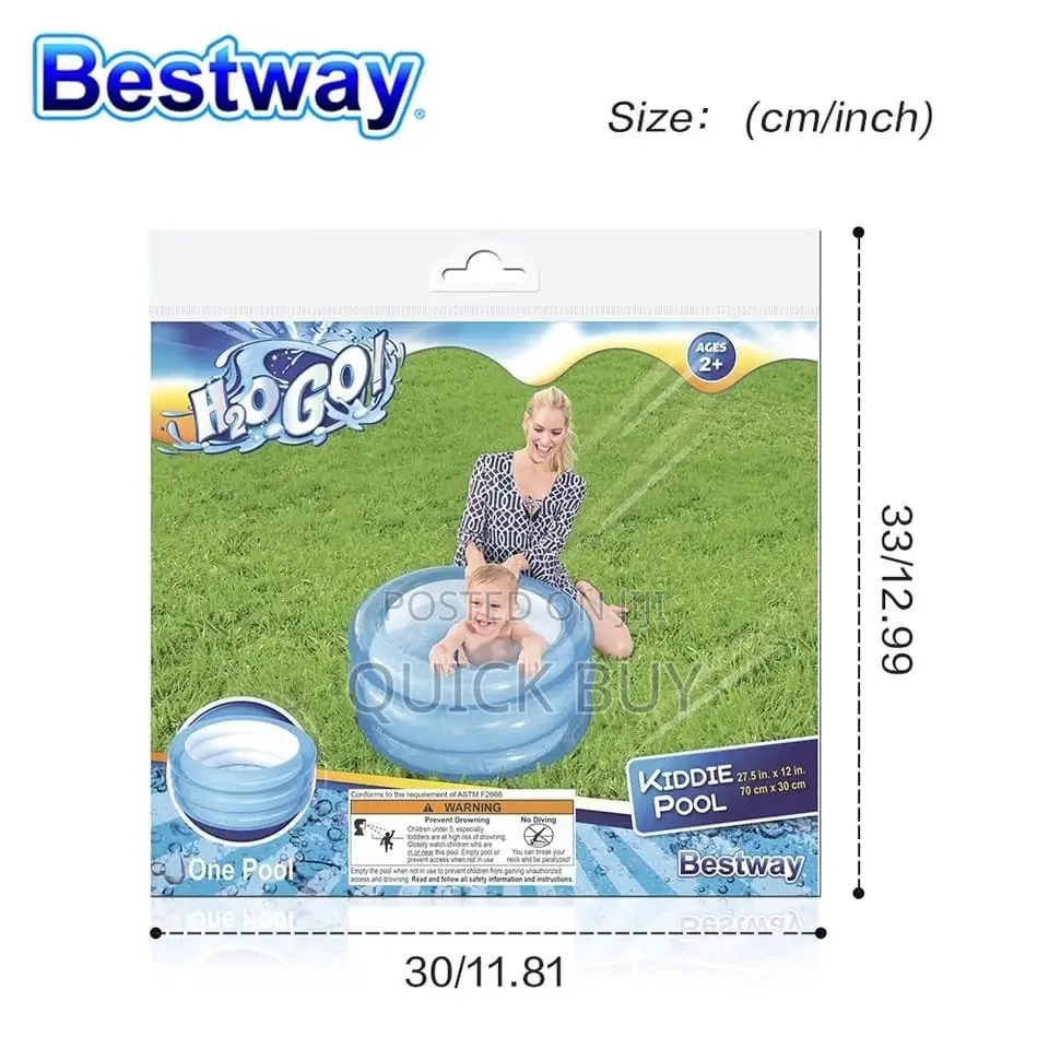 New Bestway Inflatable Kiddie Play Pool