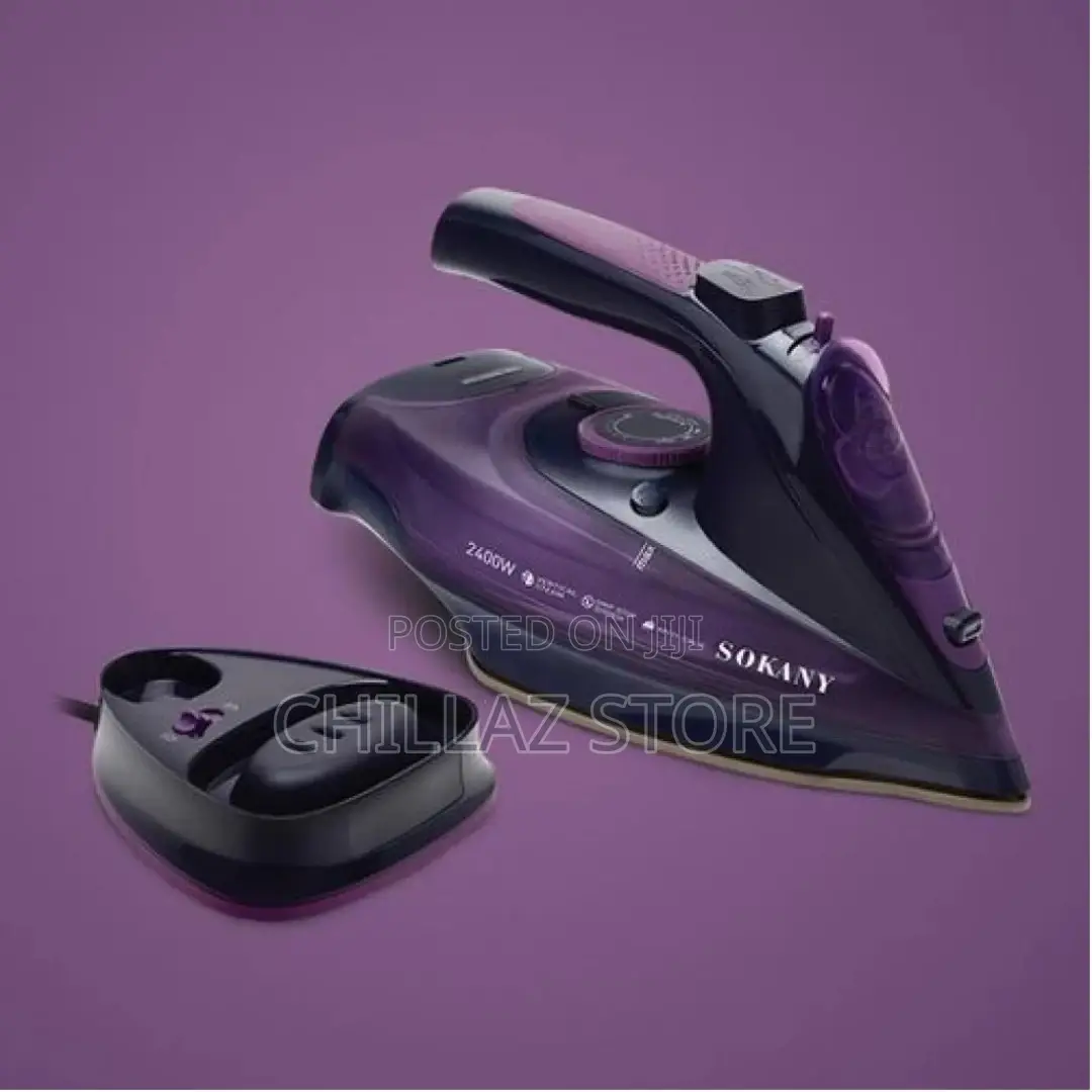 Sokany Powerful 2 in 1 Steam Iron Cord/Cordless