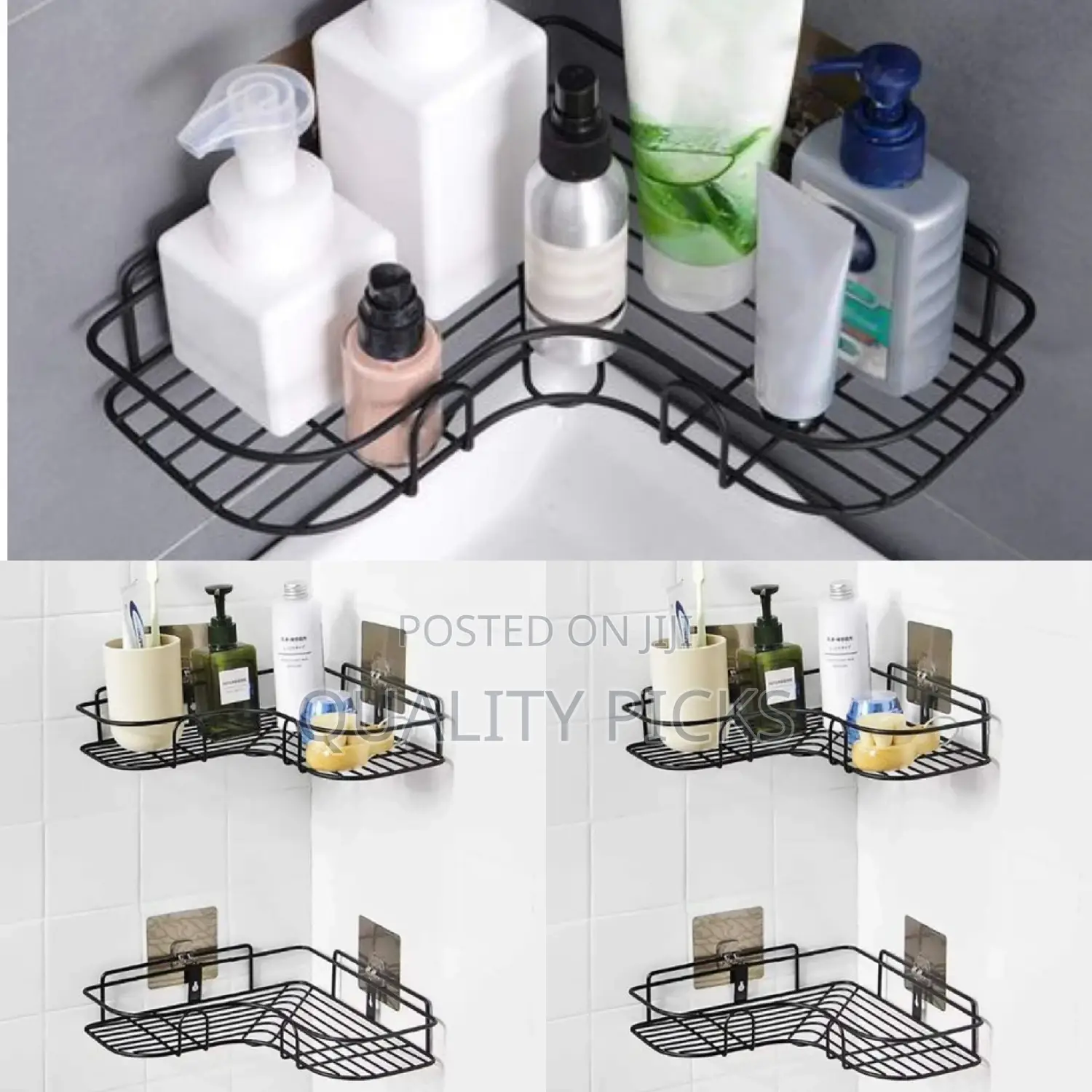 Steel Bathroom Shelf Rack