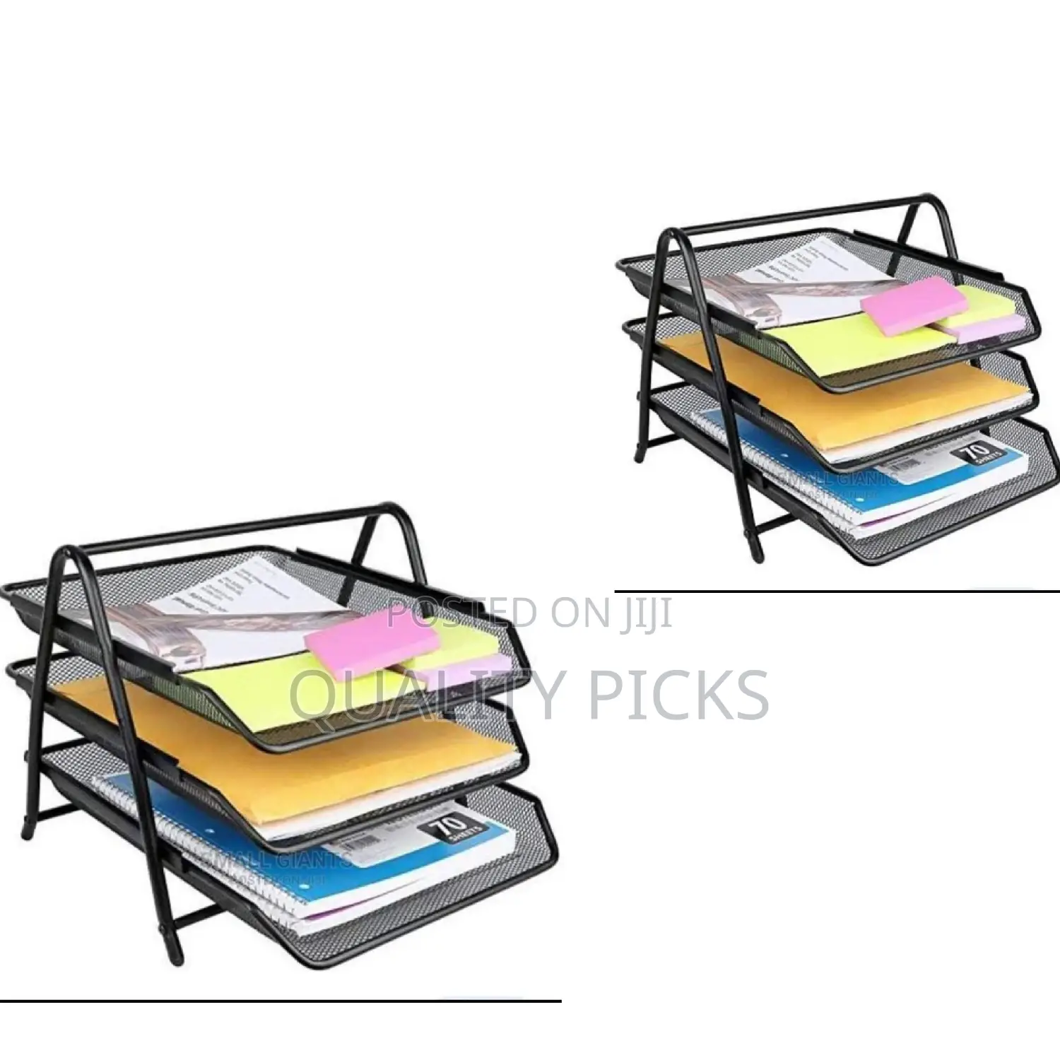 Stainless Office Files Holder