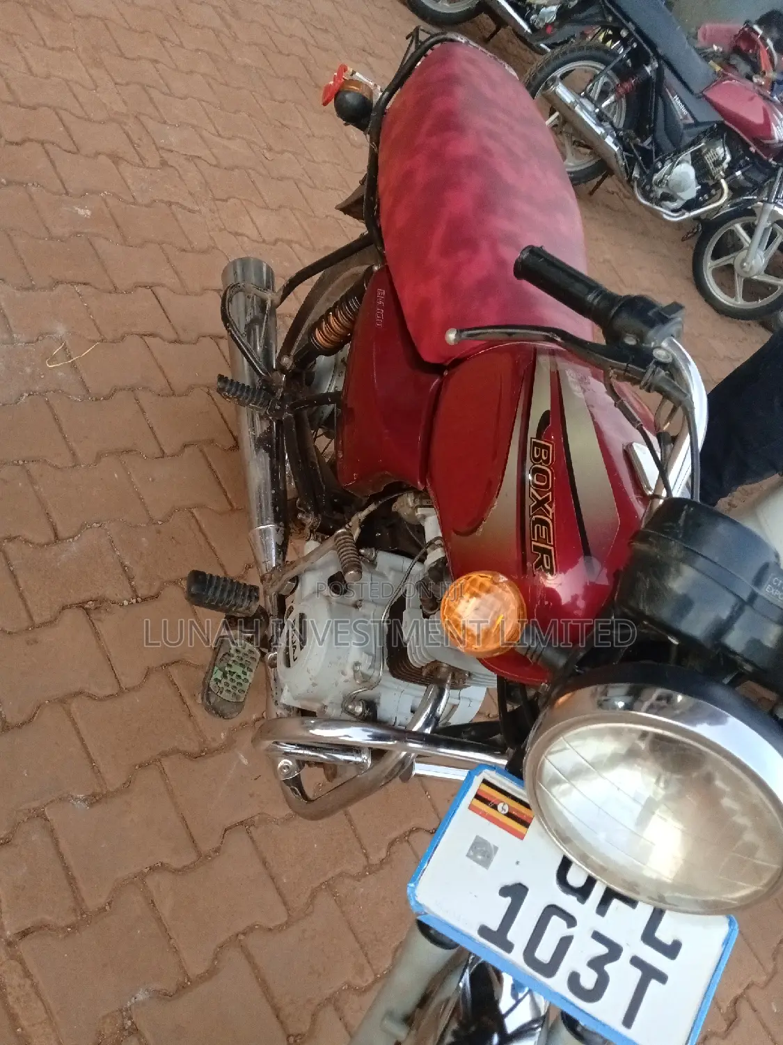 Bajaj Boxer 2023 Red