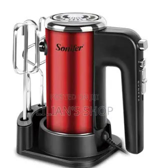 2 in 1 5 Speed Powerful Sonifer Hand Mixer