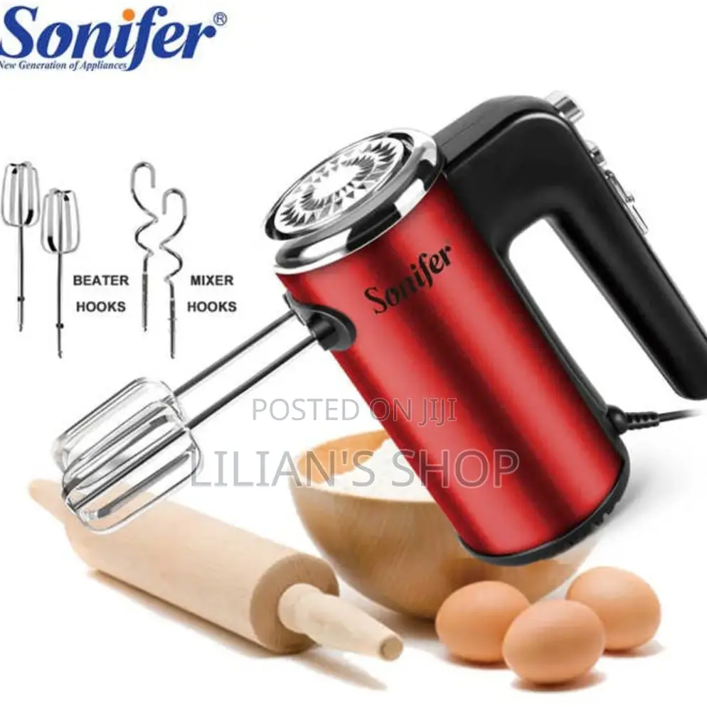 2 in 1 5 Speed Powerful Sonifer Hand Mixer