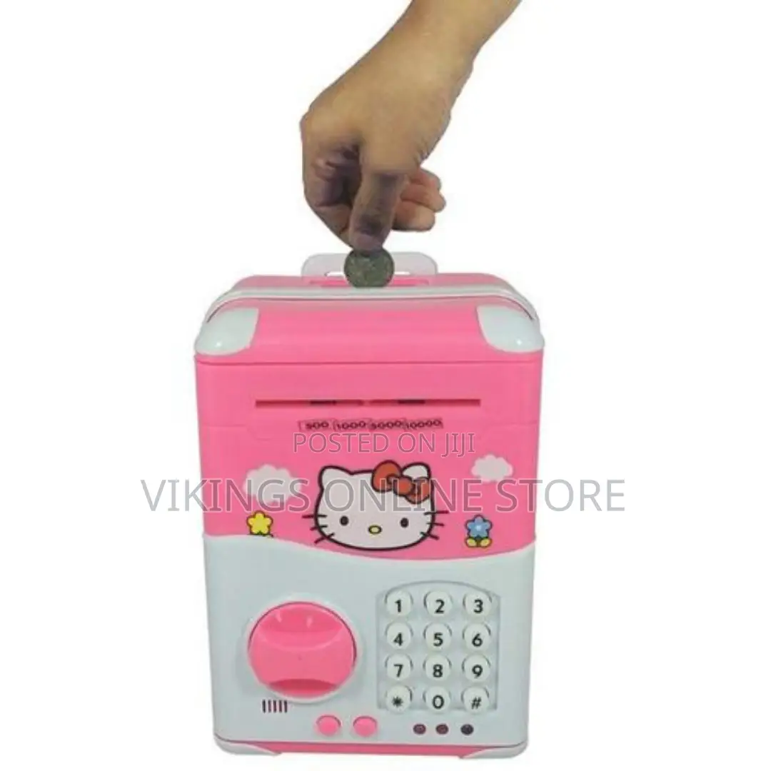ATM Kids Piggy Savings Bank With Electronic Lock Piggy Bank
