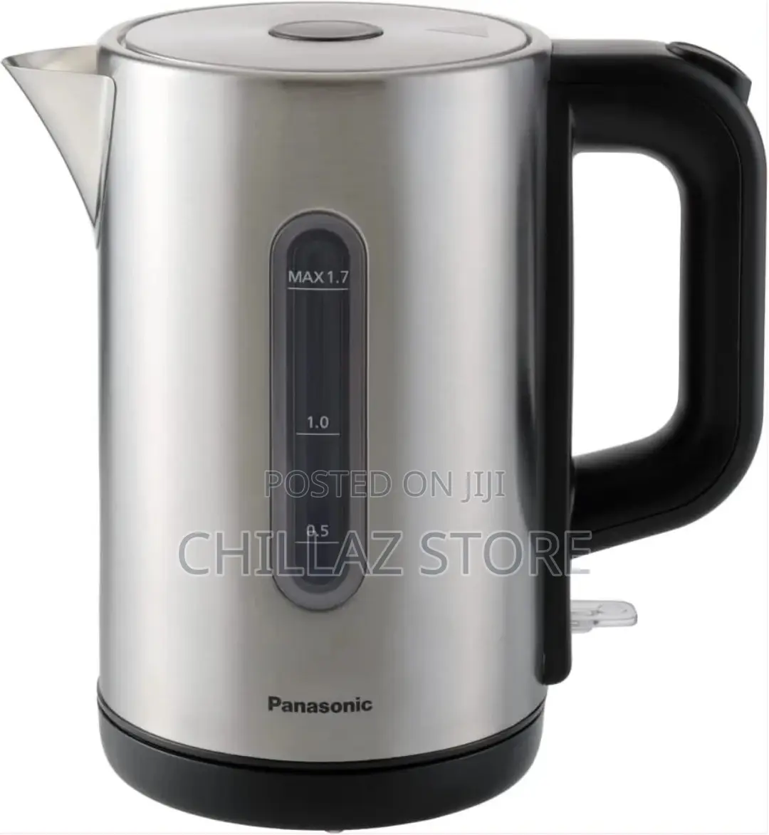 Panasonic 1.7L Kettle NC-K301STB, Cylindrical Body,