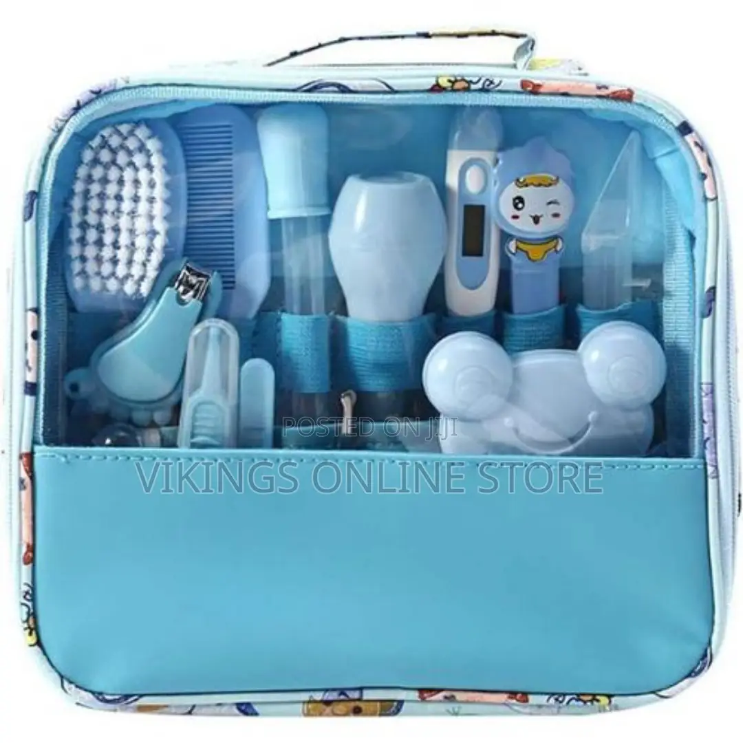 13 PCS Baby Healthcare and Grooming Kit Blue