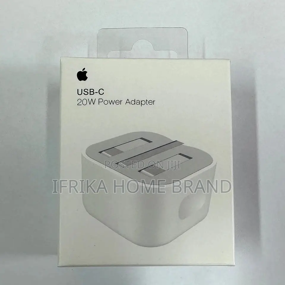 Apple 20W USB-C Power Adapter iPhone Fast Charger