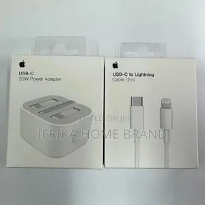 Apple 20W USB-C Power Adapter iPhone Fast Charger
