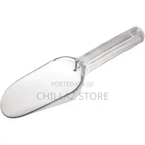 Ice Cube Shovel Scoop Scraper Plastic Clear Ice Bucket