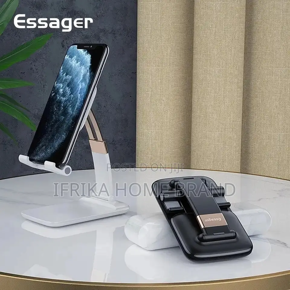 Gravity Desk Holder Mobile Phone Stand for Tablet Foldable